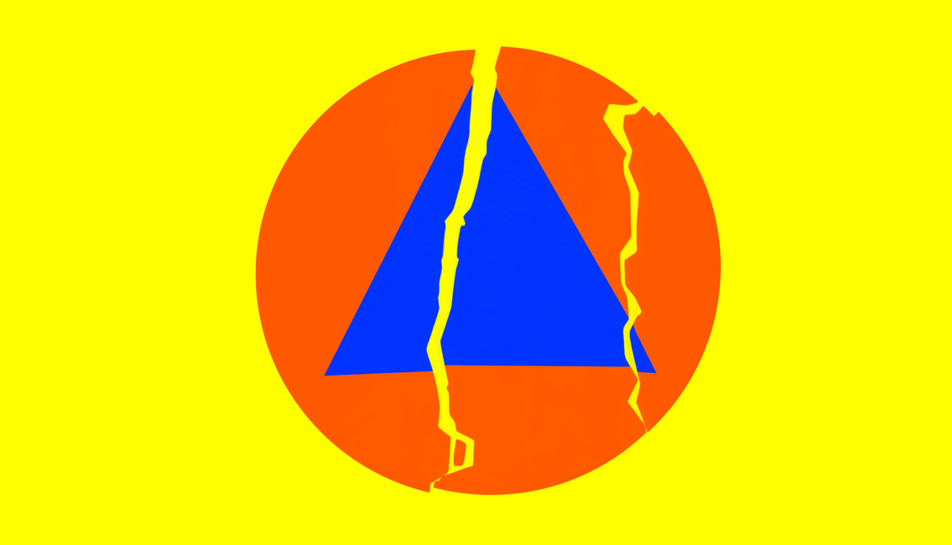 Die Titelseite des MieterJournals 3/2025 zeigt das internationale Symbol des Katastrophenschutzes.
