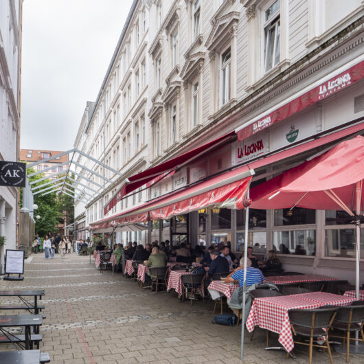Die Steinwegpassage war die erste Einkaufspassage der Stadt