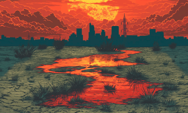 Ausgetrocknete Flussbetten und Niedrigwasserstände sind symptomatisch für den fortschreitenden Klimawandel.