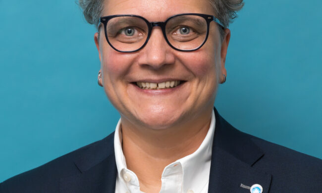 Porträt einer Frau.